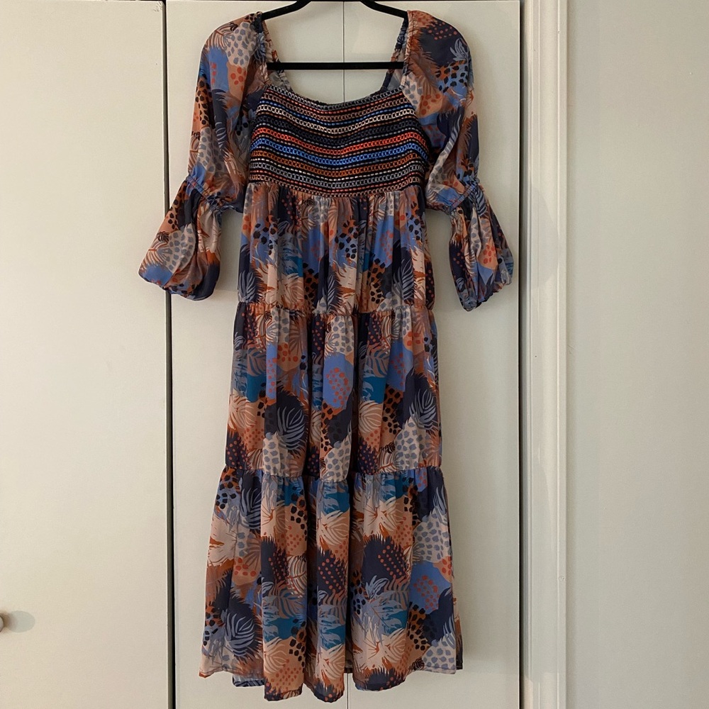 America & Beyond midi dress